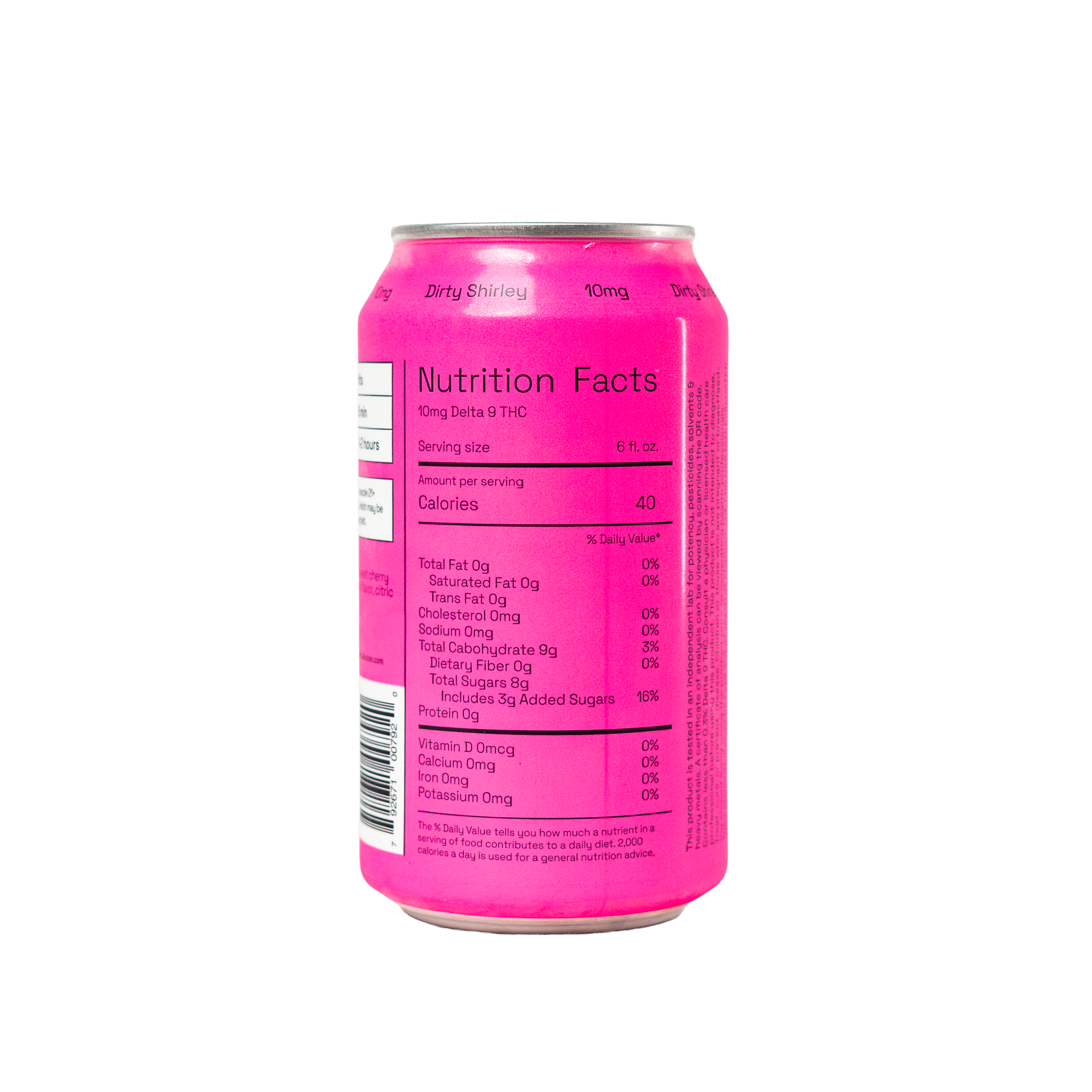 Dirty Shirley Double - Cali Sober - My Store