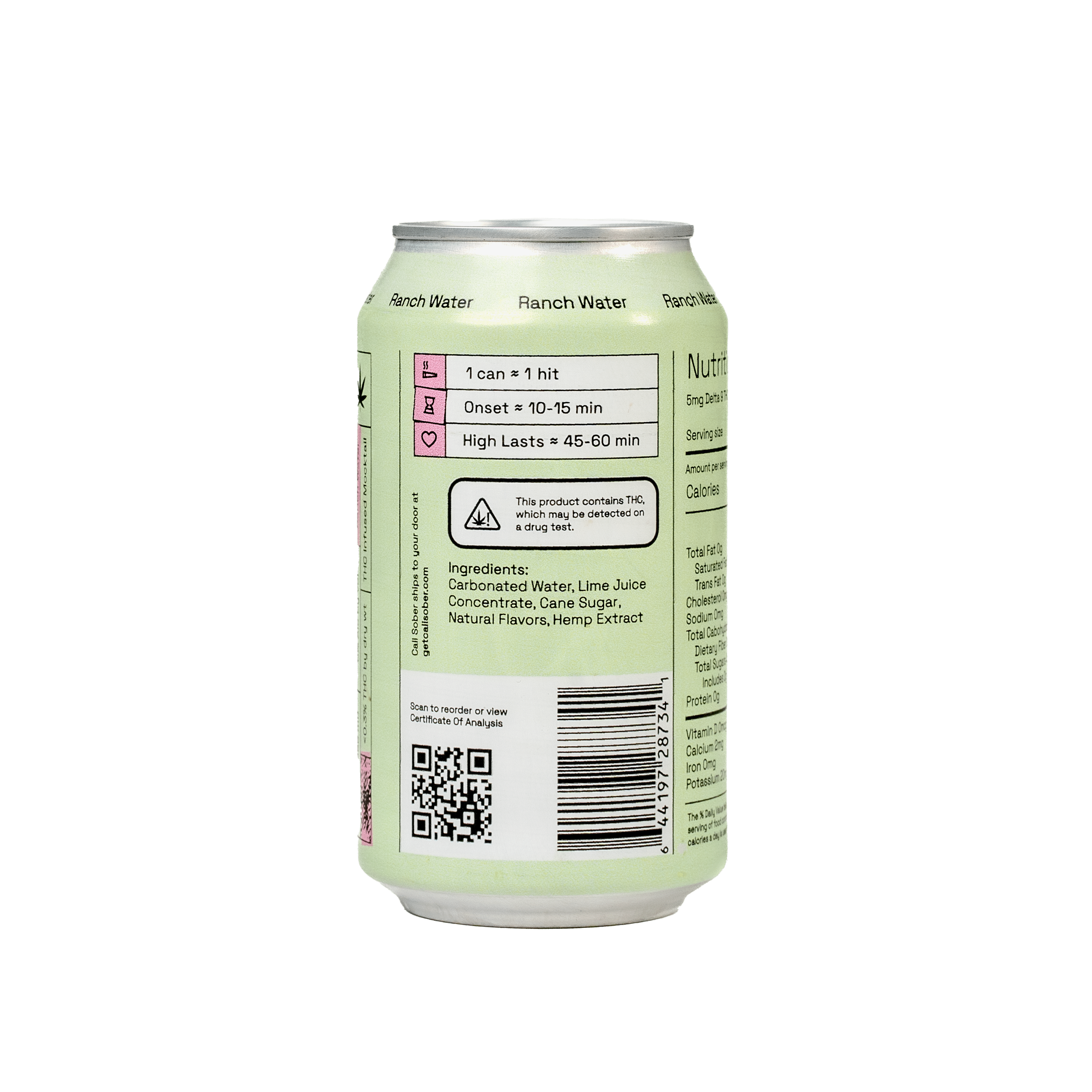 Ranch Water - Cali Sober - My Store