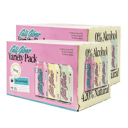 5mg Variety 12 - Pack - Cali Sober - Cali Sober